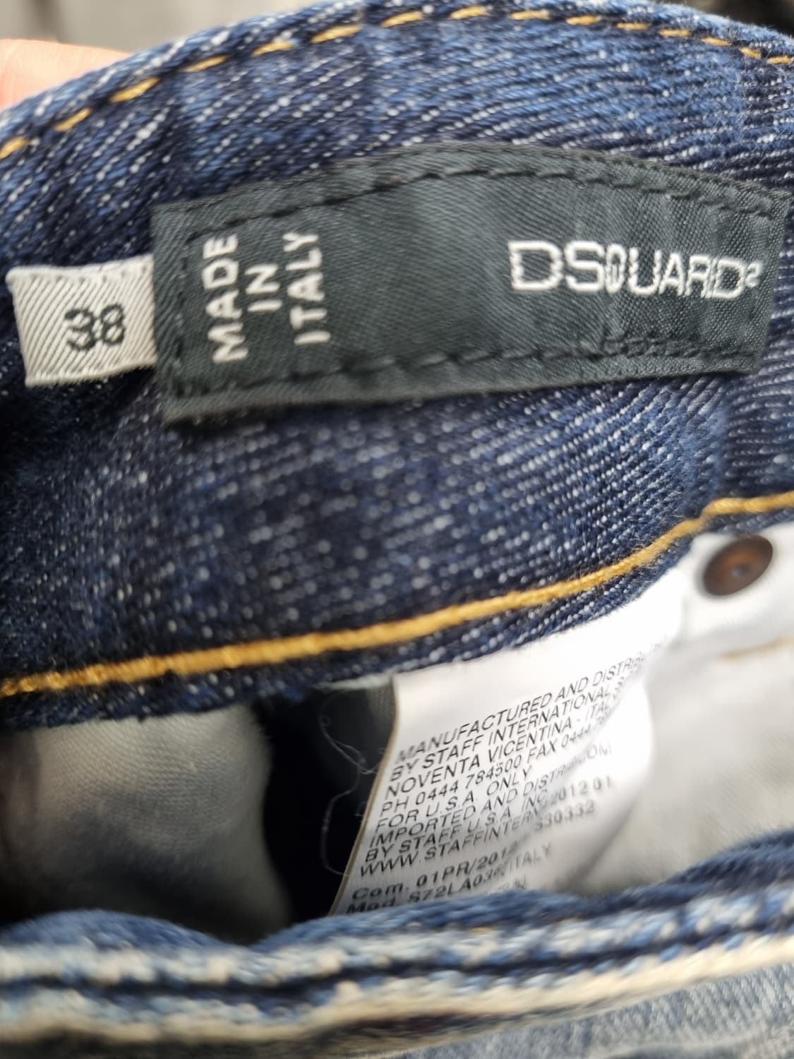 정품) 디스퀘어드2  중청 데님 팬츠  상품이미지5