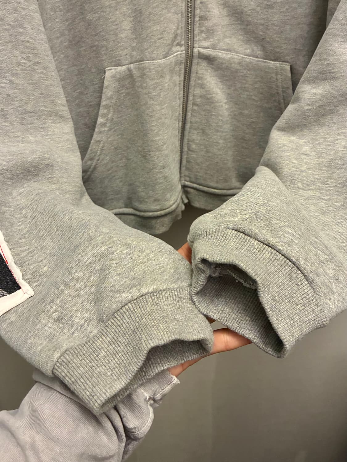 (M/105)Bastard 바스타드 펑크 프린트 오버핏 후드집업 니키 상품이미지5