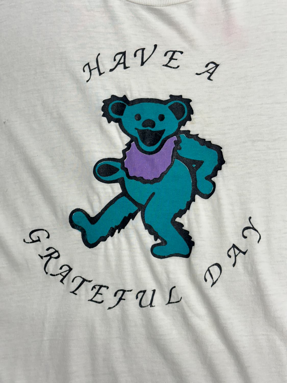 90s GRATEFUL DAY 패러디 티셔츠 L 상품이미지3