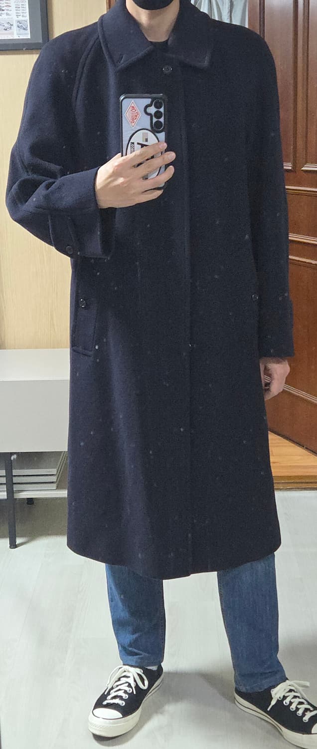 (착샷) 버버리 래글런 코트 캐시미어 100 상품이미지8