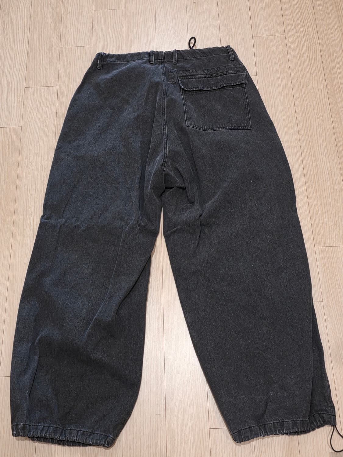 해칭룸 스노우 오버 데님 팬츠 상품이미지2