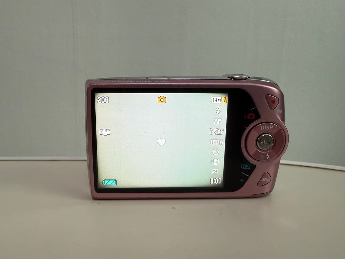 [조이 디카]카시오 엑슬림 z2000 핑크 상품이미지7