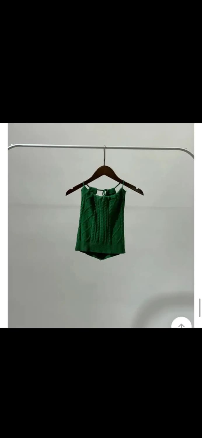 꽈배기 홀터 나시 상품이미지3