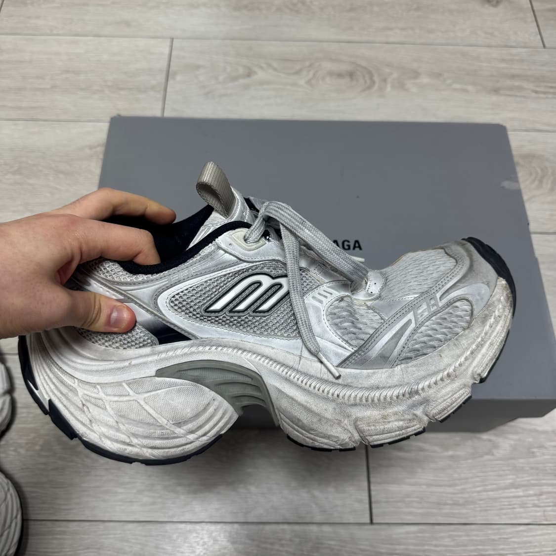 [43]발렌시아가 10XL 화이트 그레이 상품이미지8