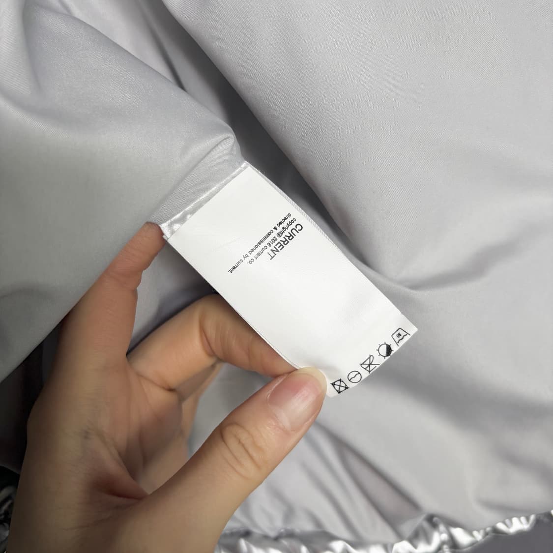 커렌트 패딩 실버 상품이미지6