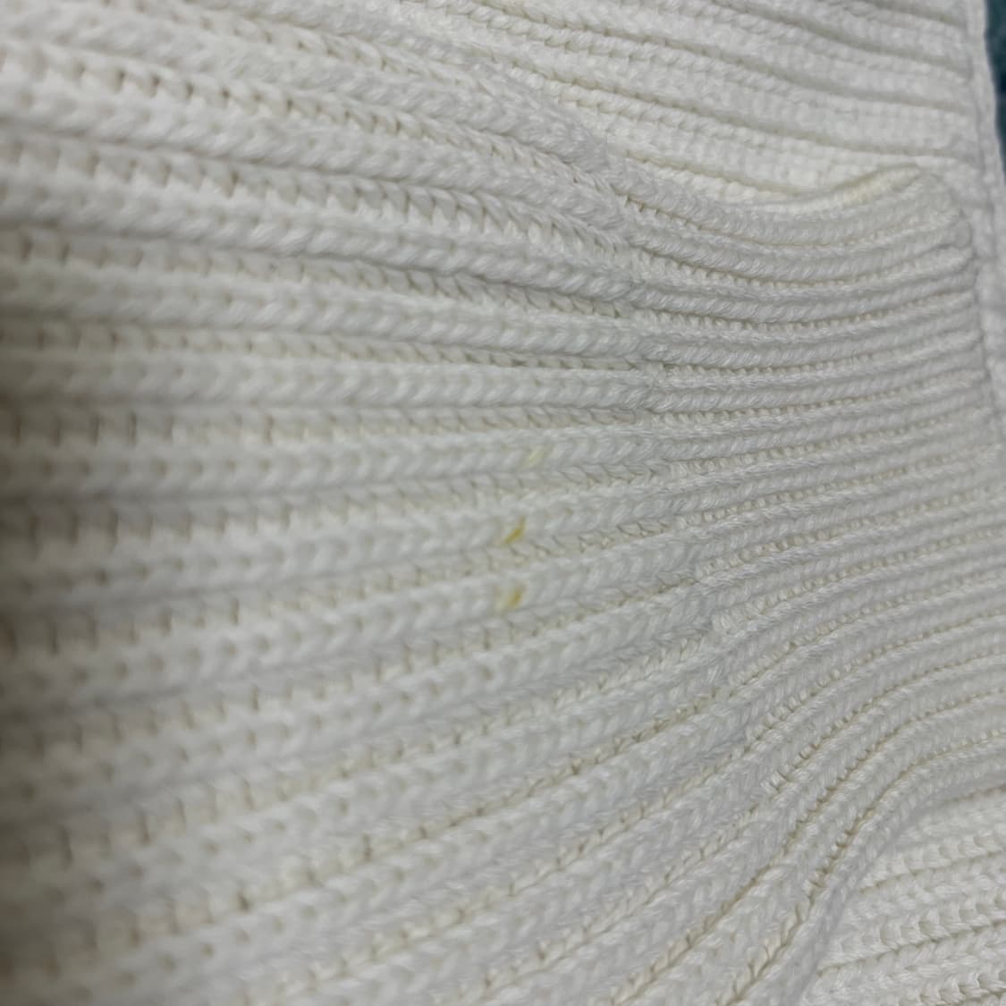 Zara Man 긴팔 라운드 니트 화이트 남(L) 상품이미지4