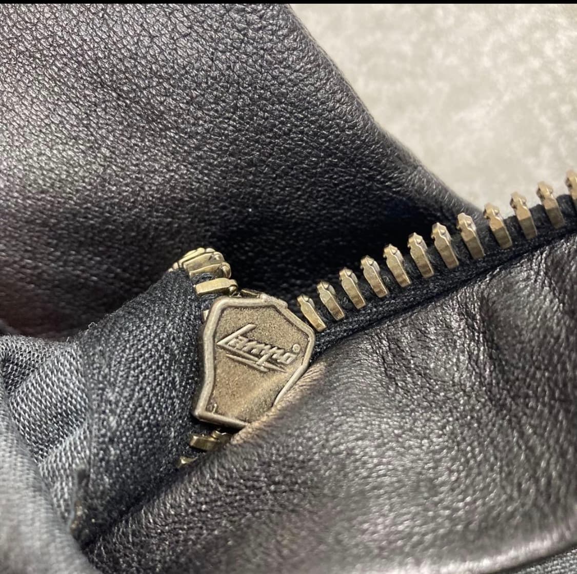 BALMAIN 발만 램 가죽 팬츠 38 블랙 상품이미지6