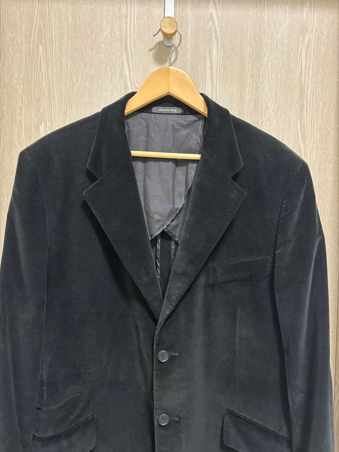 폴스미스 코듀로이 자켓42(넉넉한105)/블랙 상품이미지2