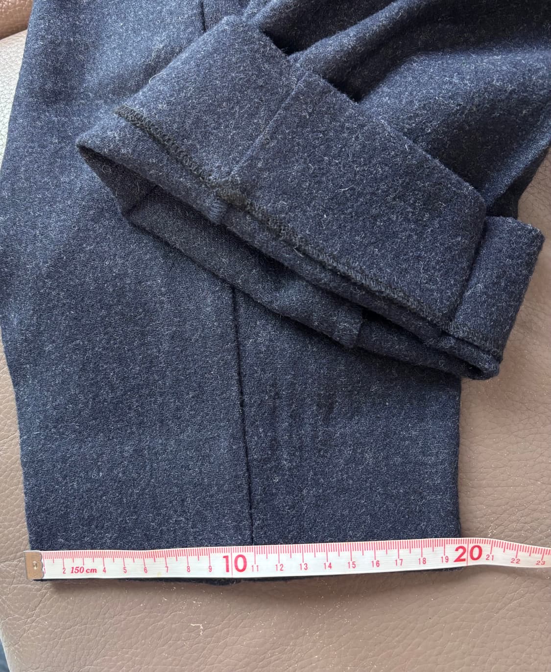 제이크루 클래식핏 울 트라우저 네이비 32 상품이미지8