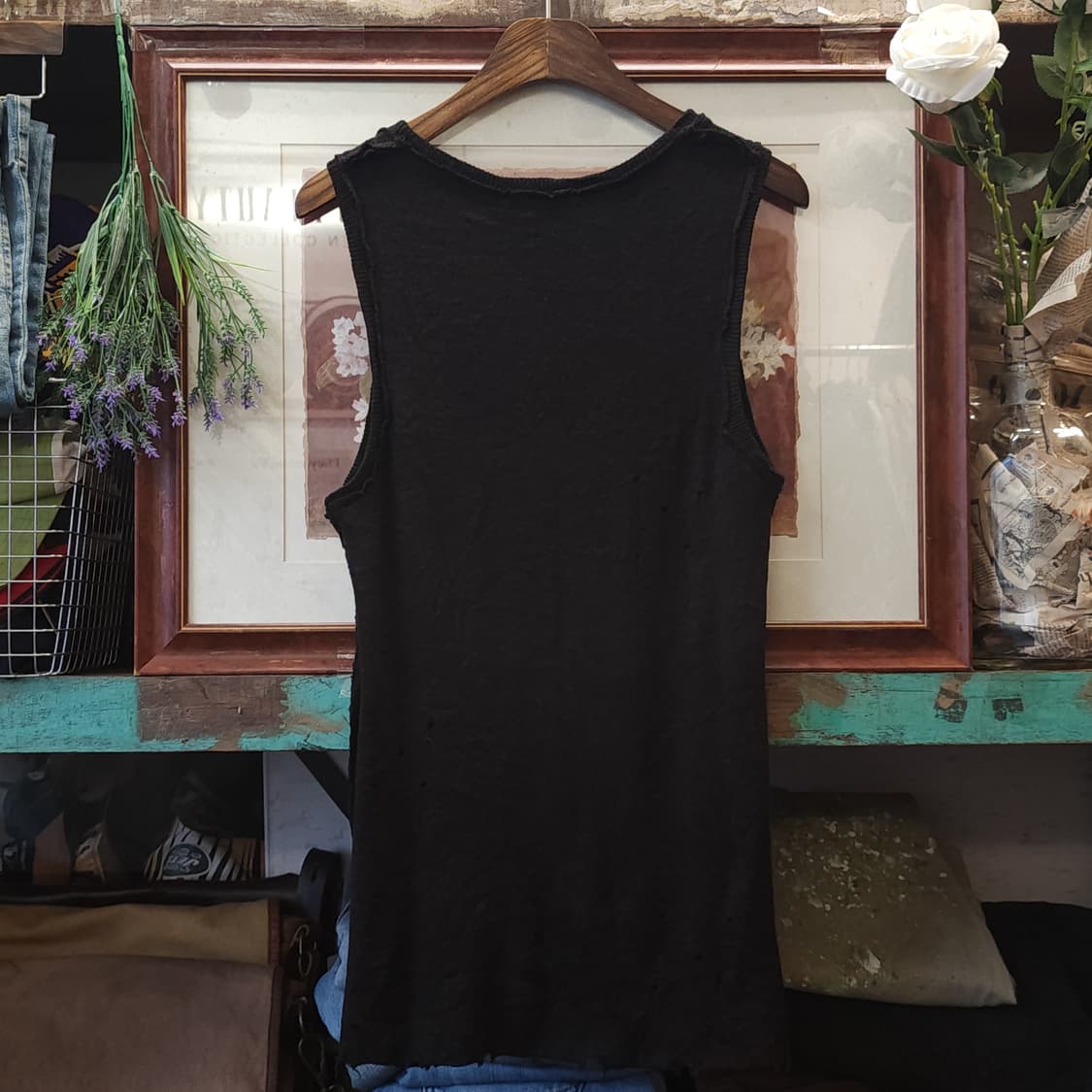 돌체앤가바나 슬리브리스 나시티 인사이드 아웃 데미지 디테일 48 상품이미지3