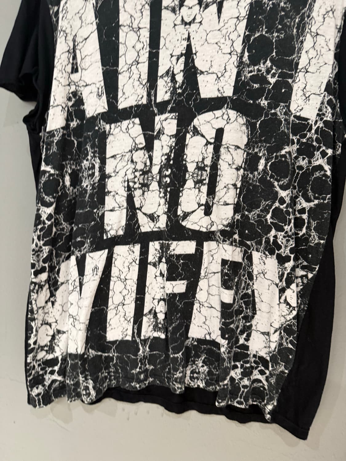 crack printing & lettering point top 상품이미지6