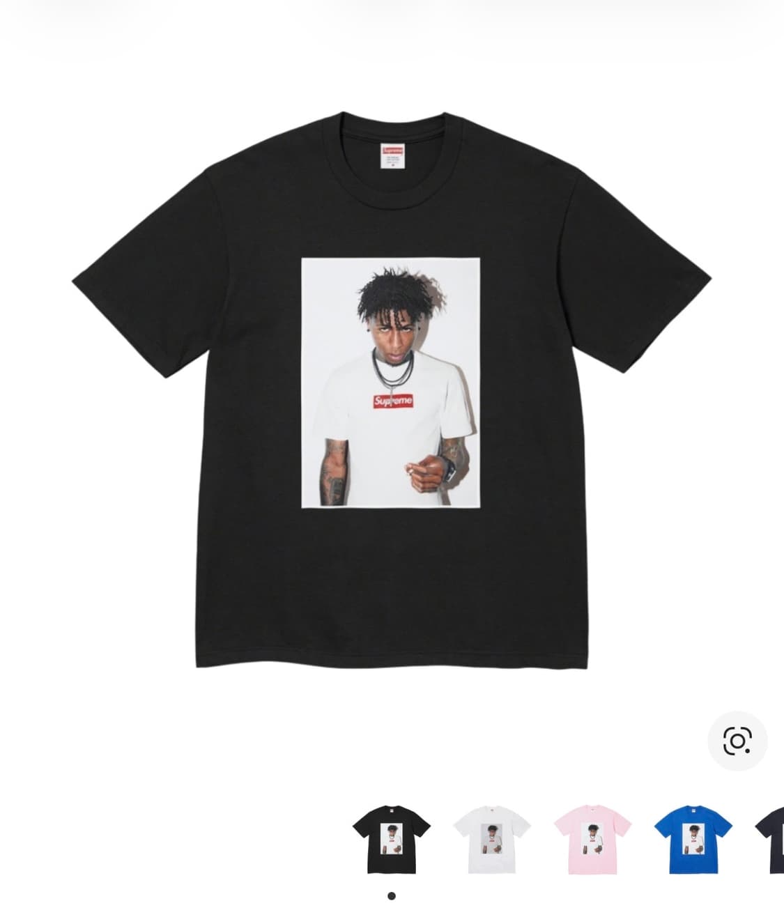 슈프림 영보이 포토티 블랙 L 상품이미지1