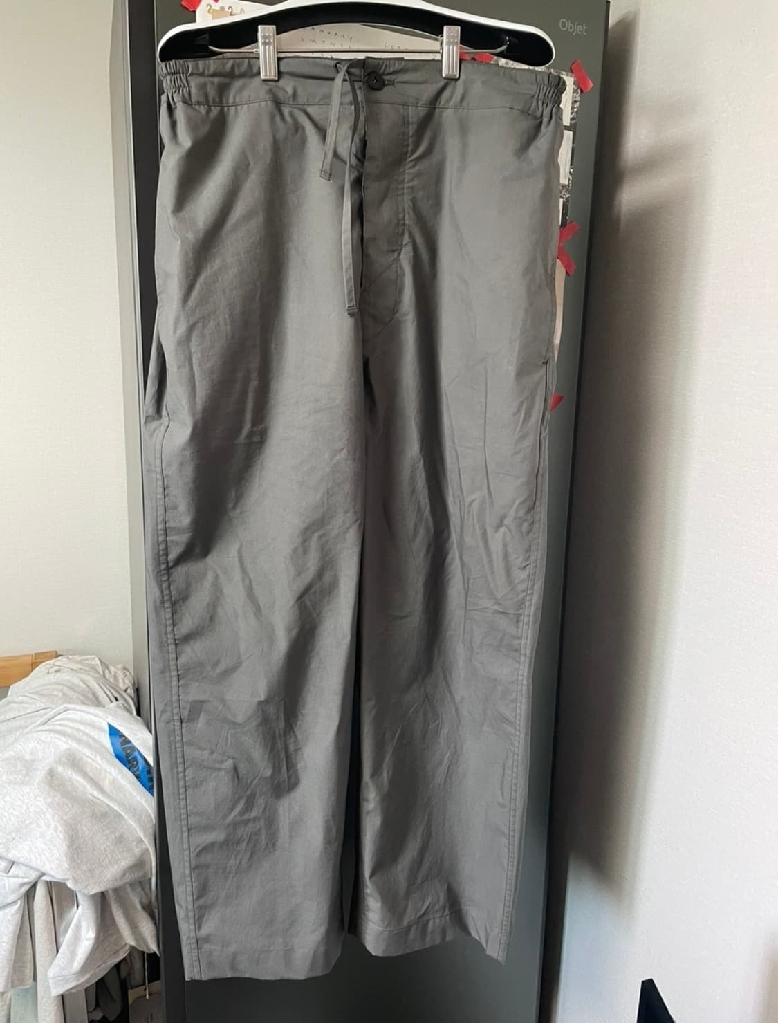 도큐먼트 그레이 오가닉 팬츠 L 상품이미지1