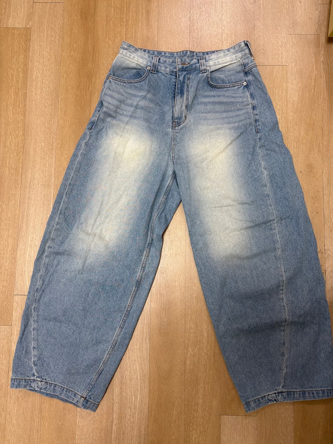 노운 코듀로이 데님 팬츠 라이트 블루 2사이즈 상품이미지3