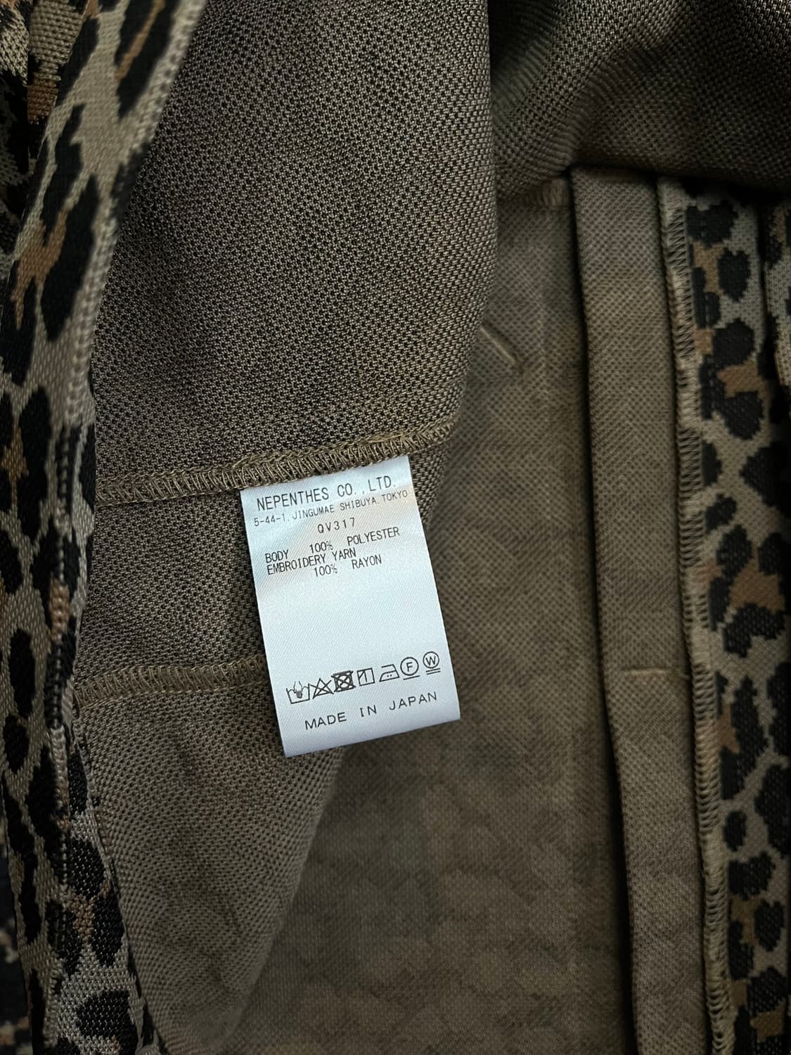 니들스 레오파드 자켓 상품이미지7