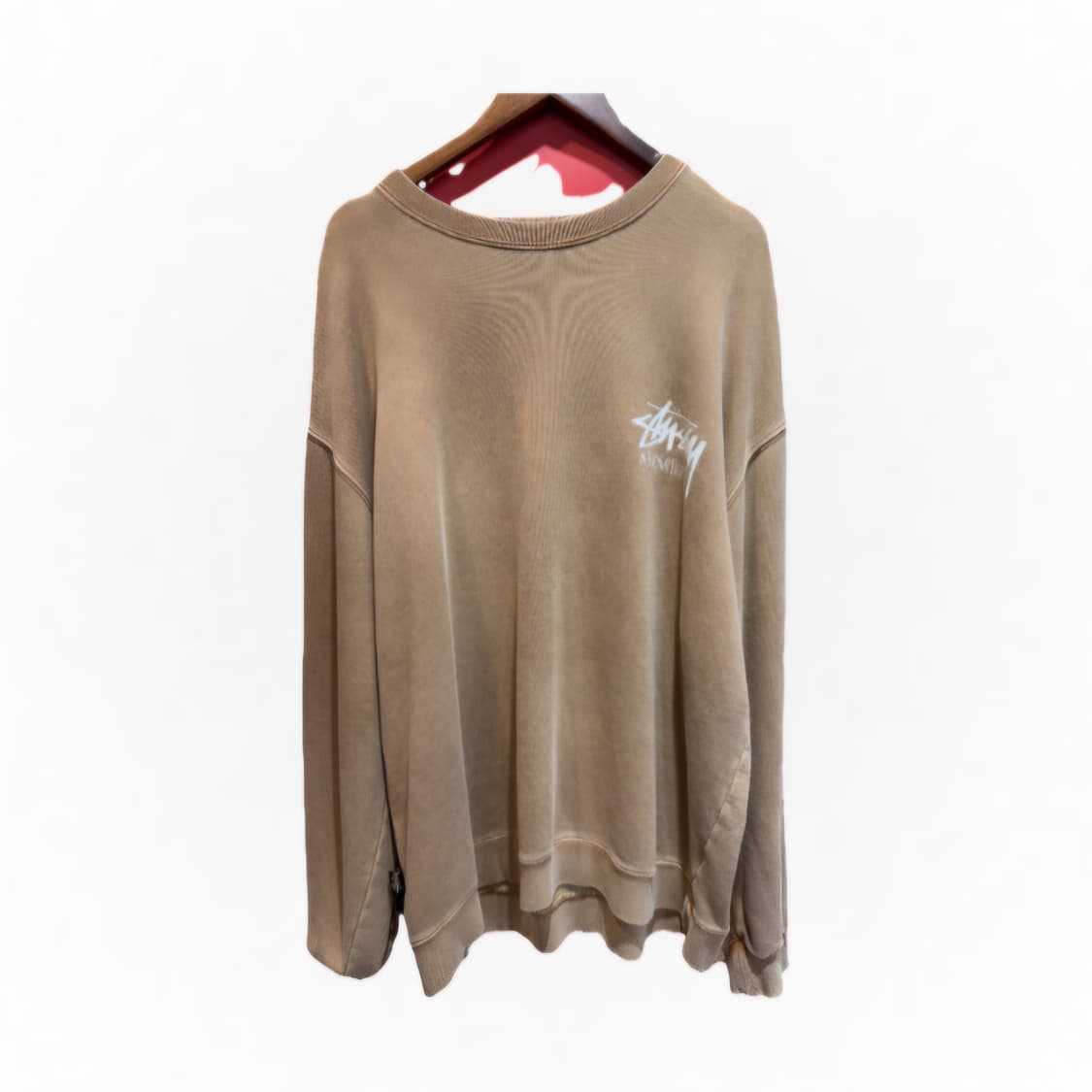 스투시 스몰 로고 맨투맨 상품이미지1