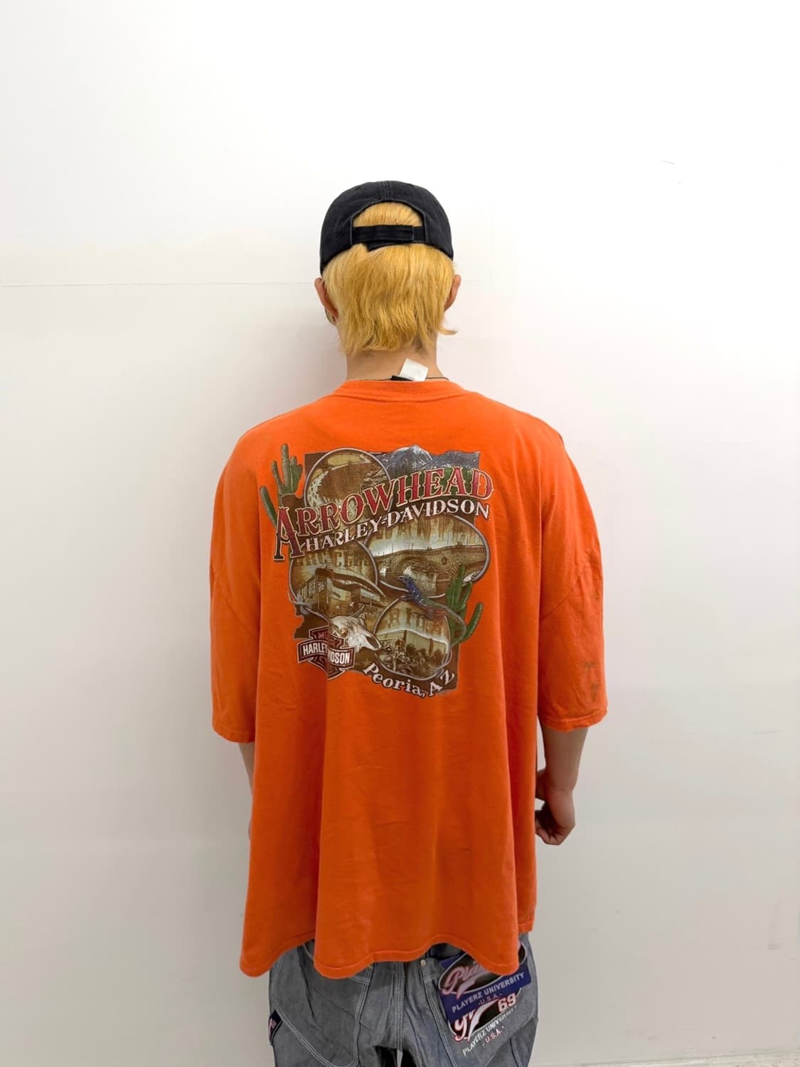 할리데이비슨 프린팅 반팔  상품이미지1