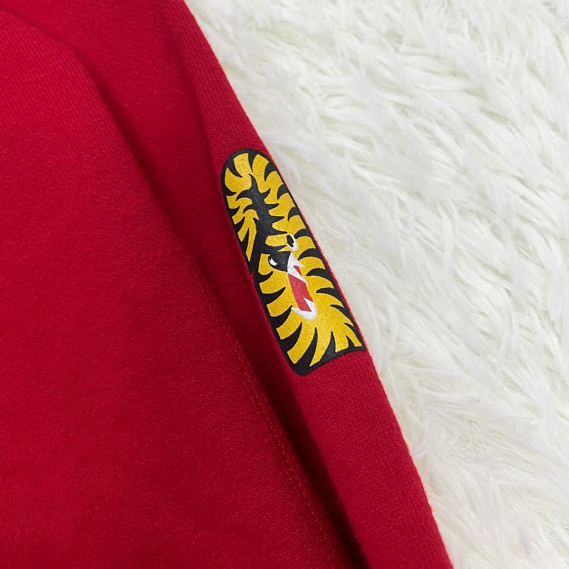 베이프 Bape 타이거 풀 후드집업 레드 상품이미지6