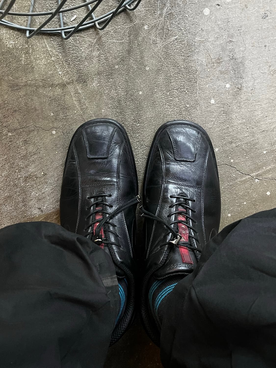 ‘00s’ Prada sports leather semi square  상품이미지1