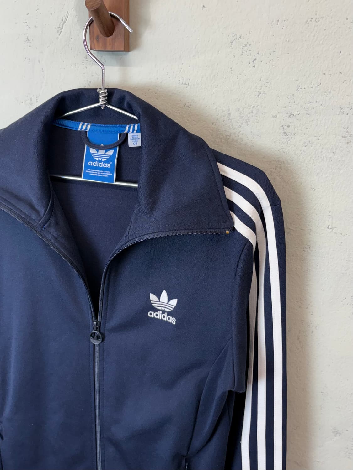 아디다스 유로파 삼선 트랙탑 져지 네이비 상품이미지5