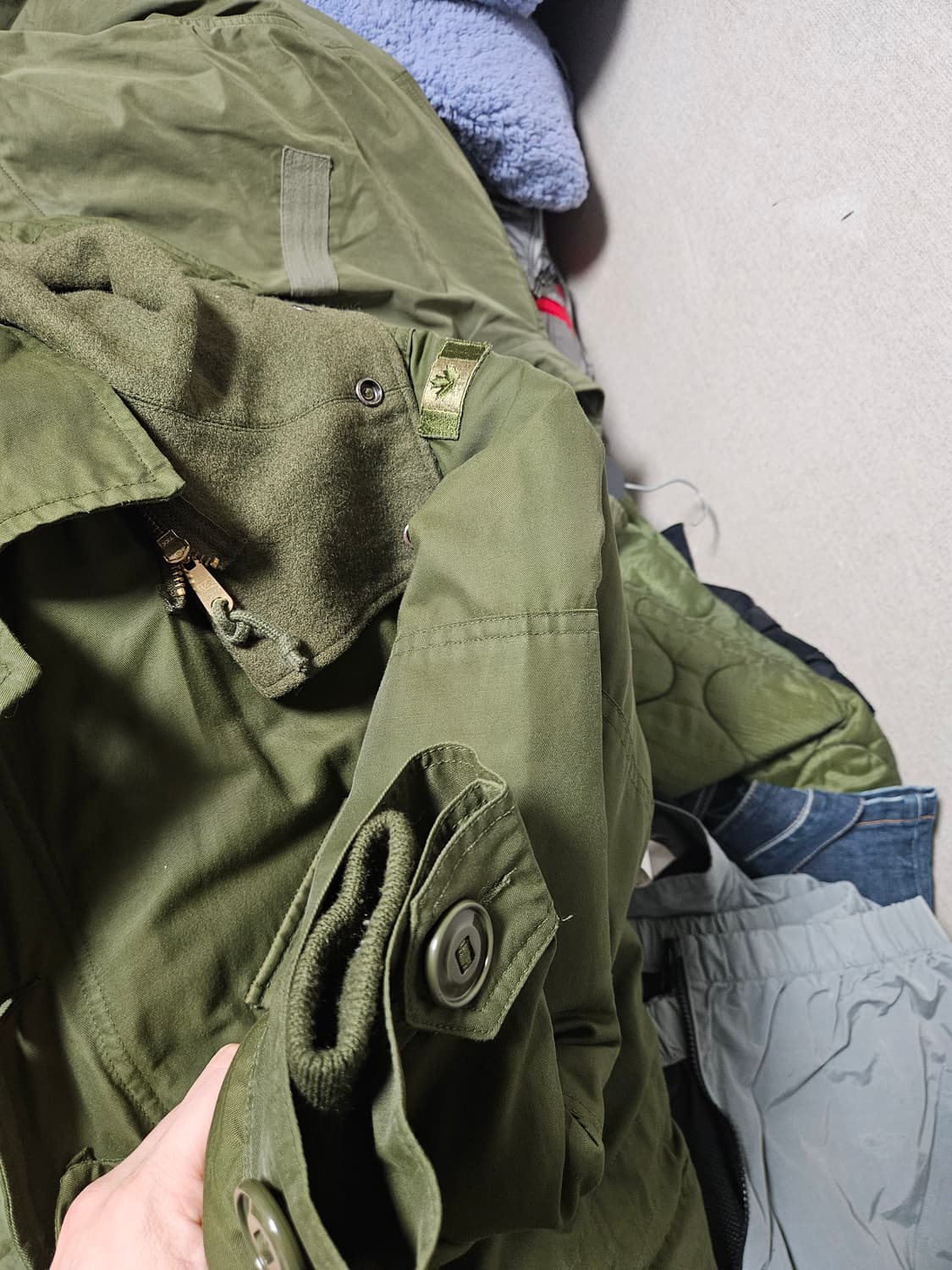 캐나다군 iecs 콜드웨더 파카 미디엄 레귤러 상품이미지8