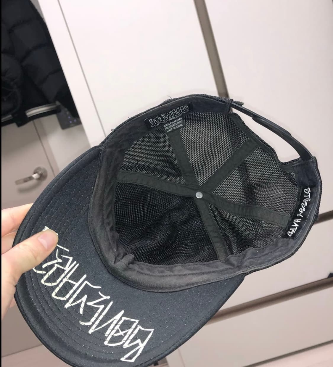 네이버후드 스투시 매쉬캡 상품이미지4