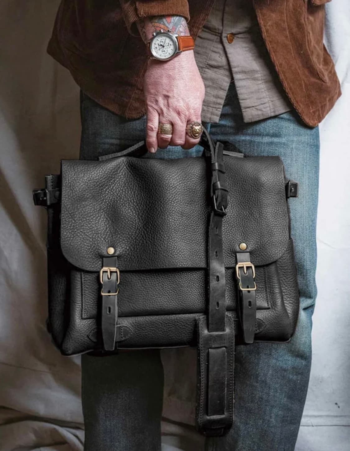 블루드쇼프 이클레어 사첼백 M - 누아르 블랙 상품이미지2