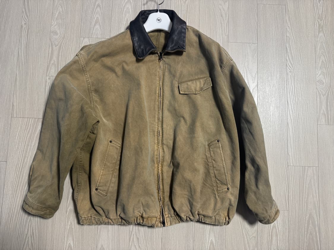 슈타인 / 설퍼 다이드 윕 코드 빈티지 집 자켓 카키 / M 상품이미지3