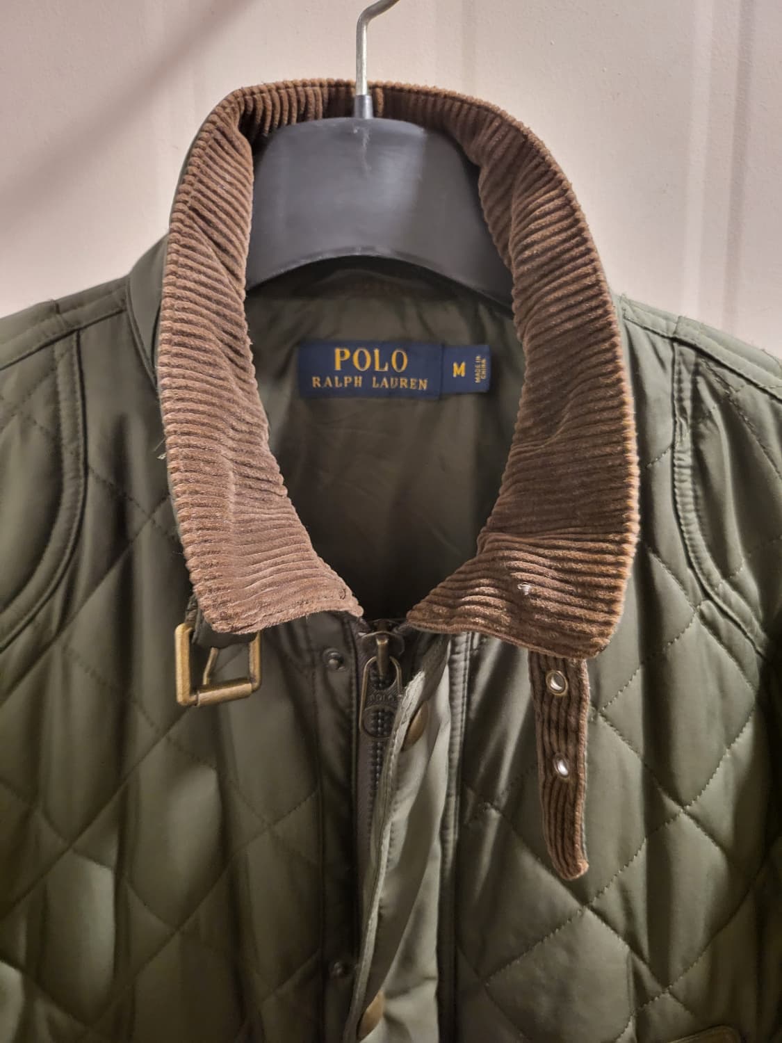 폴로 랄프로렌 카키 퀼팅 자켓 상품이미지3