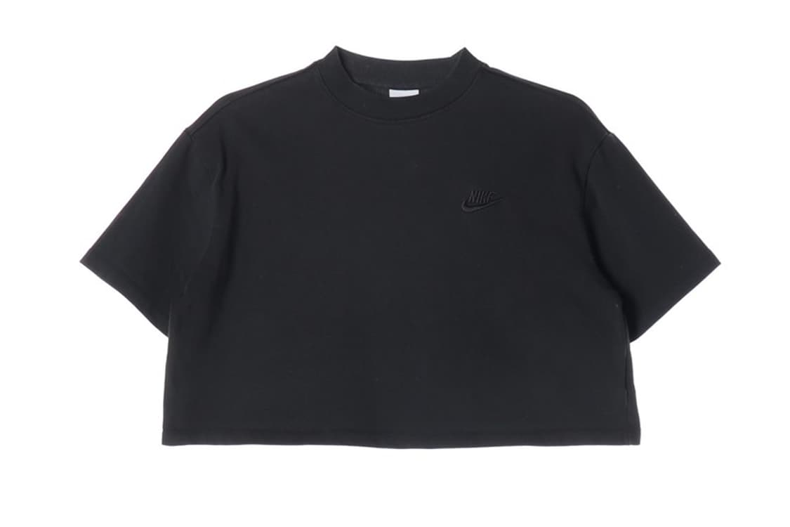 나이키 우먼스 에센셜 크롭 티셔츠 블랙 L 상품이미지4