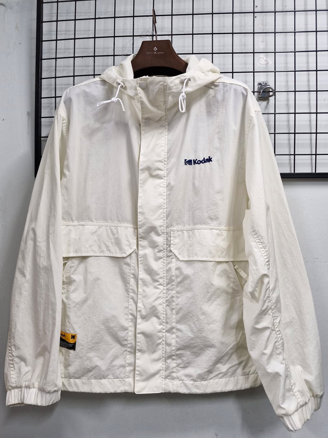 100L 코닥 세미오버핏 후드 바람막이 자켓 상품이미지1