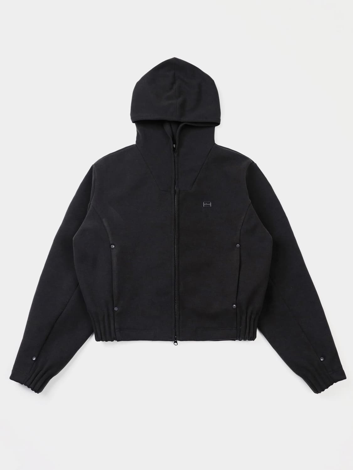 비욘드 캐시 소프트 후드 집업 유니섹스 M 블랙 상품이미지2