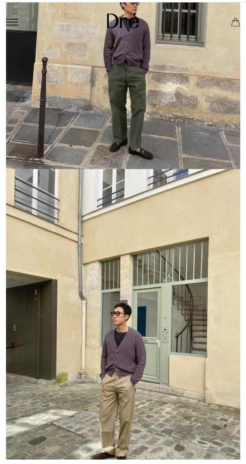 Dre projet CP 가디건 상품이미지7