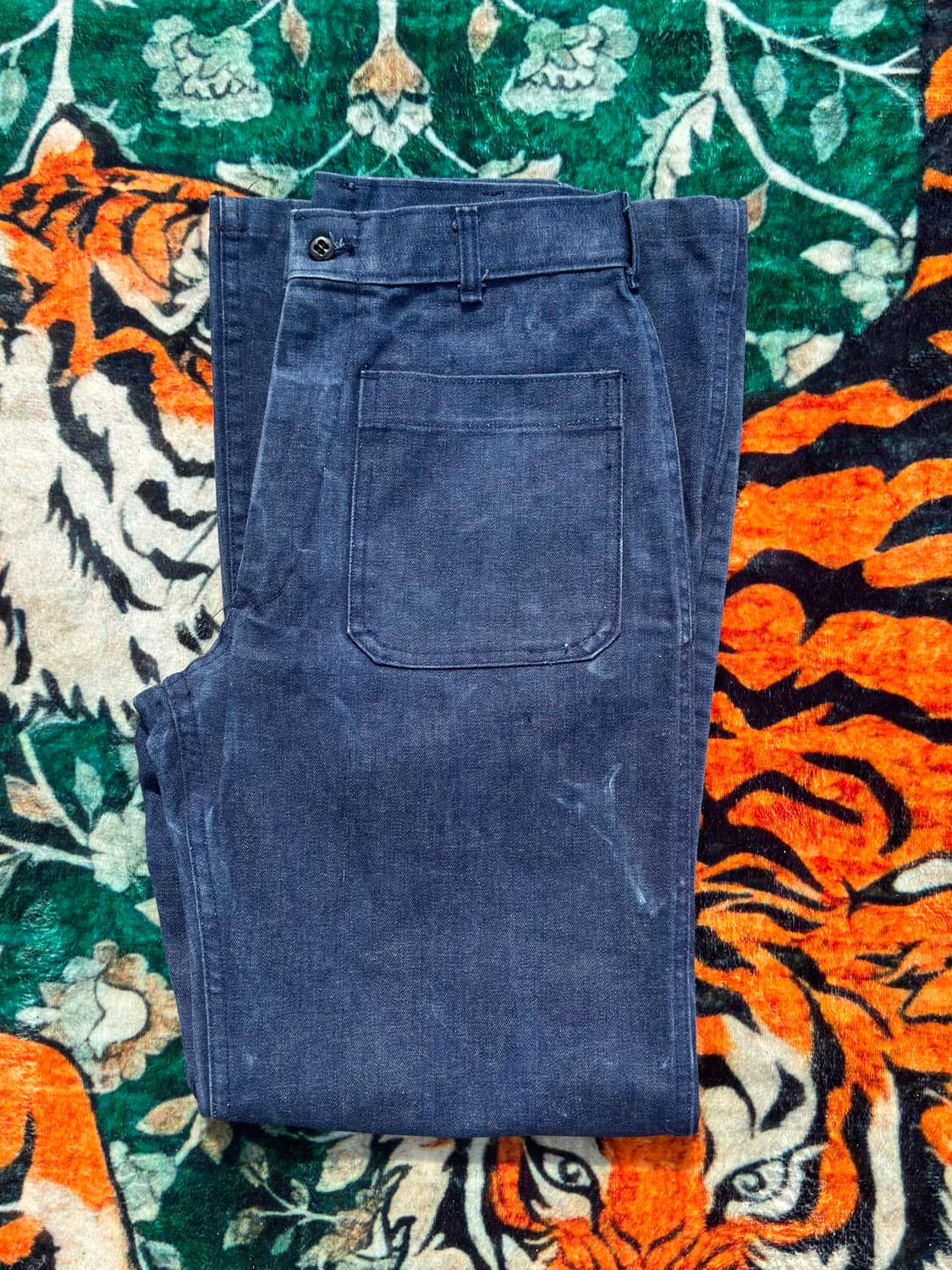 80s USN denim utility pants (28R) 상품이미지1