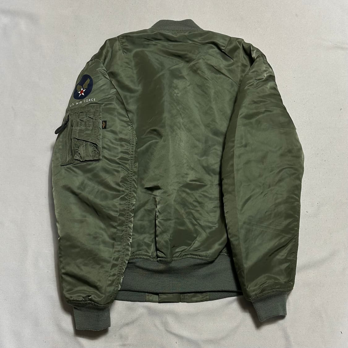 L 펜타곤 미군 에어포스 ma-1 항공 자켓 상품이미지3