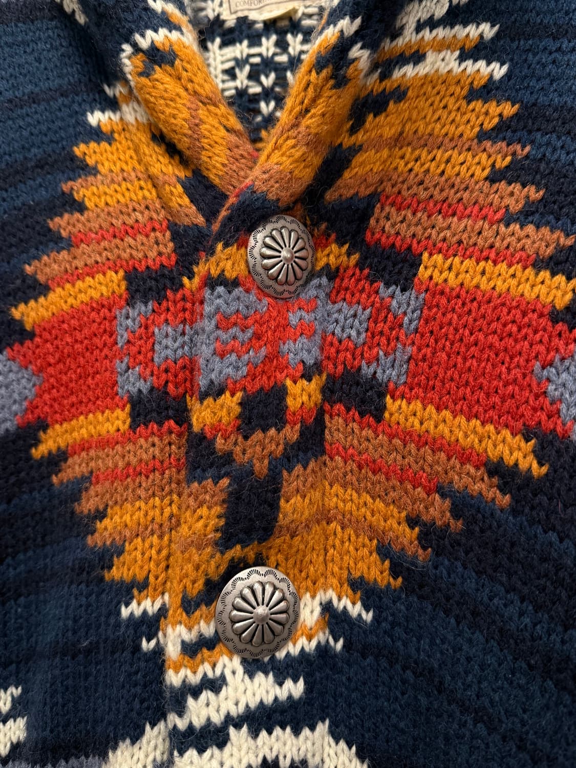 77) Second Wind Navajo Pattern Knit Card 상품이미지1