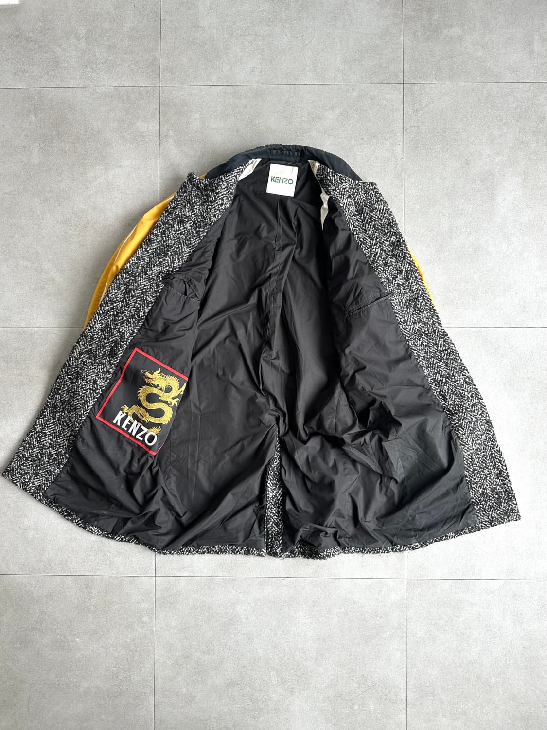 겐조 18AW 런웨이 해링본 트랙 코트 상품이미지7