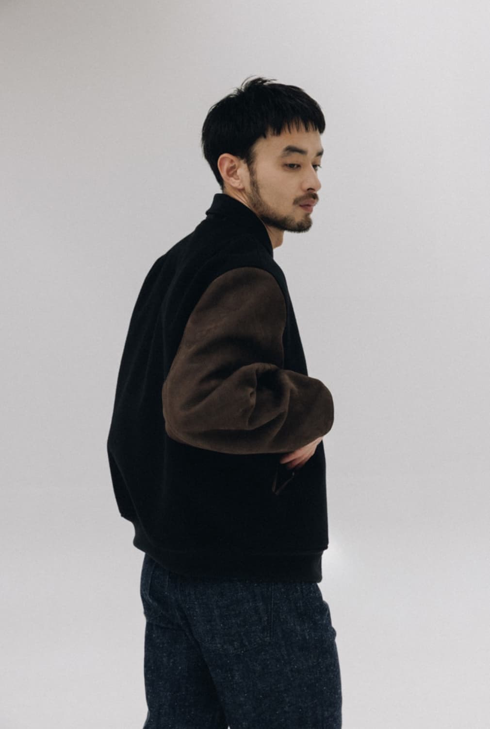 오토매틱포더피플 바시티 블랙 3사이즈 상품이미지3