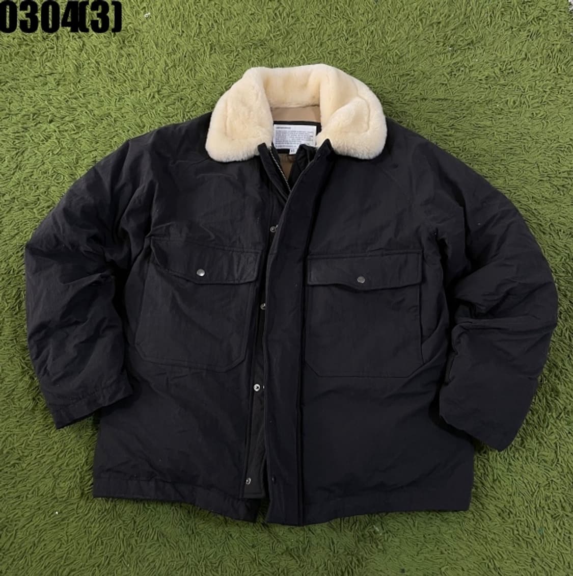 유니폼 브릿지 무스탕 자켓 상품이미지1