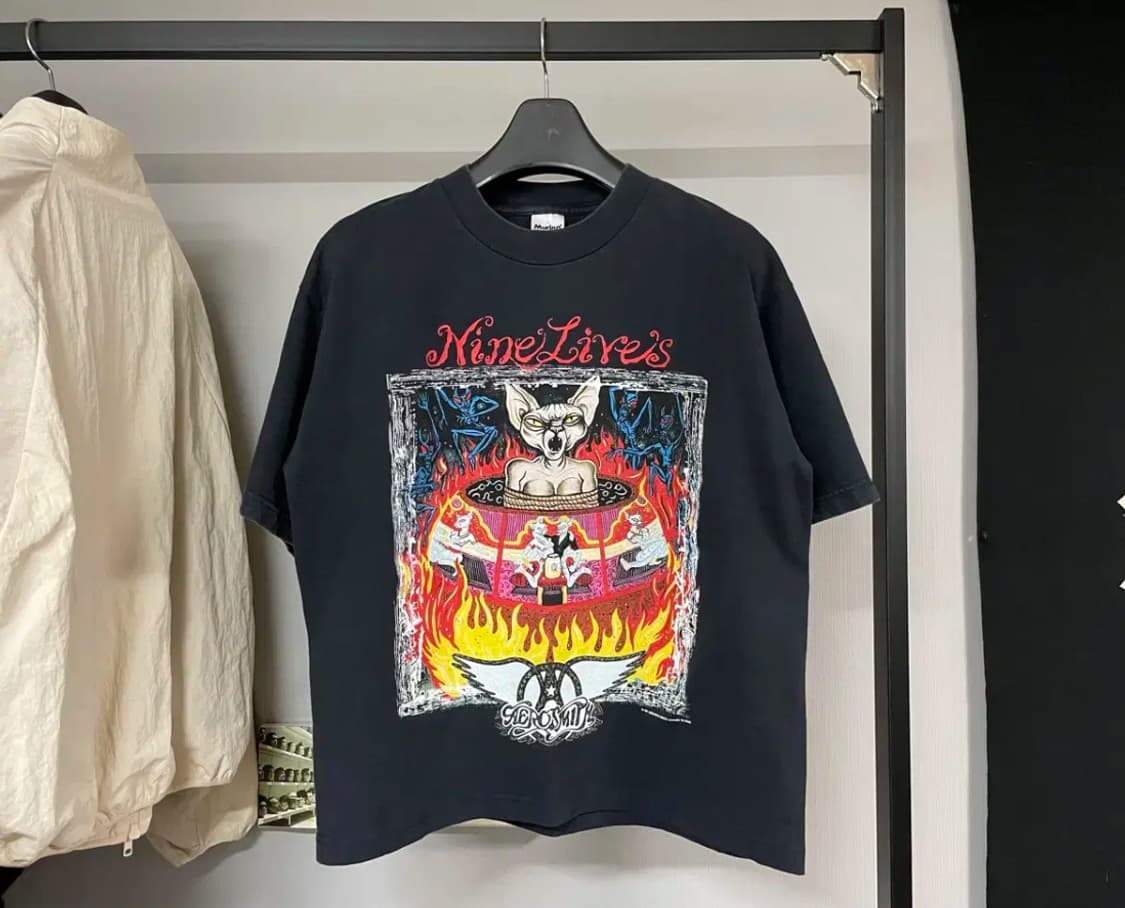 에어로스미스 90s 밴드티 상품이미지1