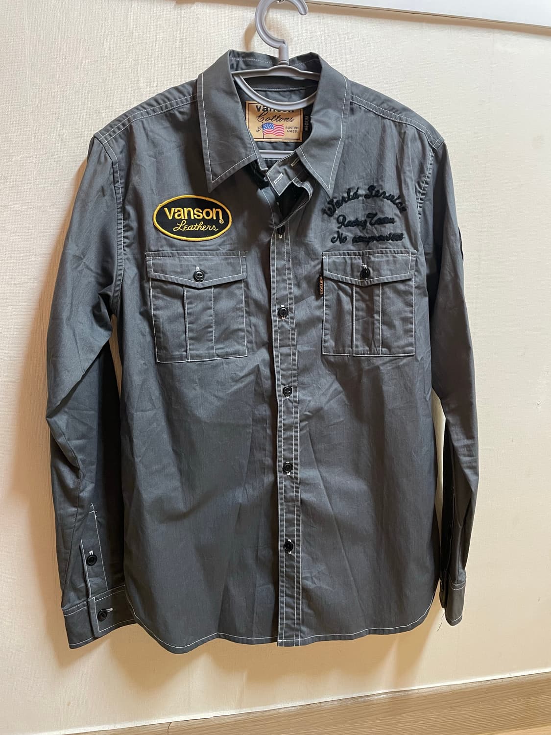 vanson 라이더셔츠 M 상품이미지1