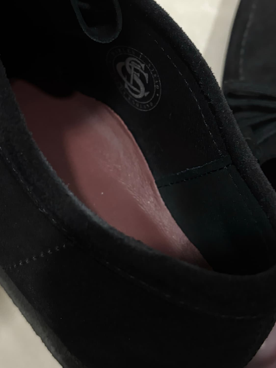 (uk9) 클락스 월라비 블랙 스웨이드 상품이미지8