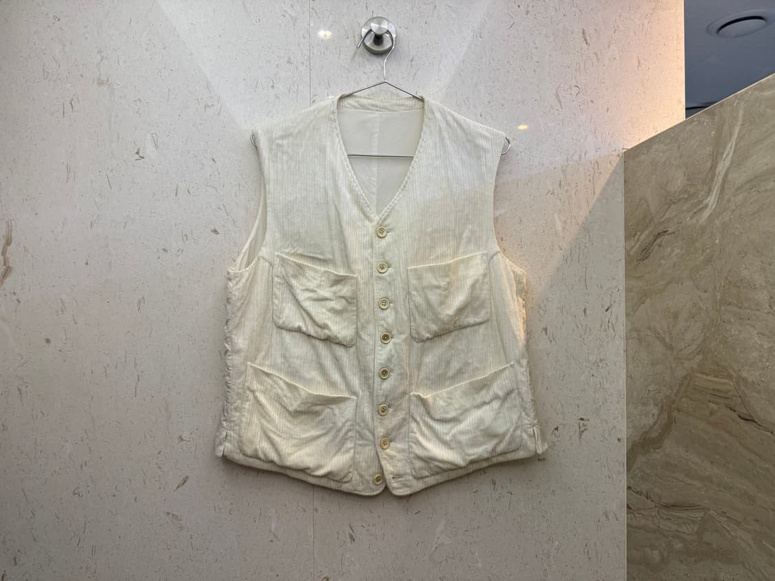 yohji yamamoto pour homme cupro vest 상품이미지2