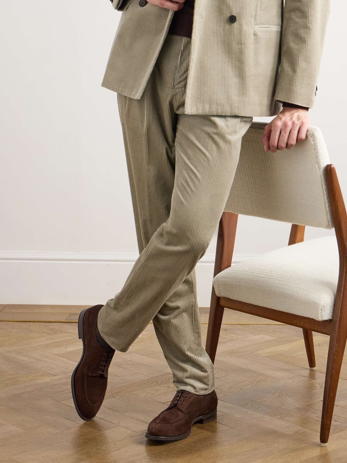 [UK9-9.5]에드워드그린 도버 밍크 스웨이드 606라스트 상품이미지2