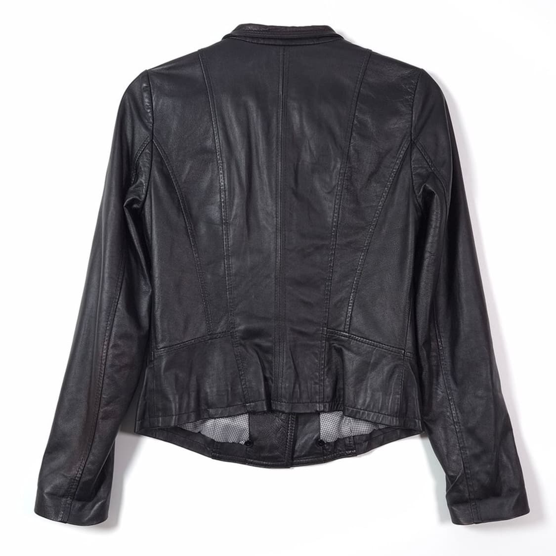 City Gee 이태리 램스킨 퀼팅 가죽 자켓 상품이미지2