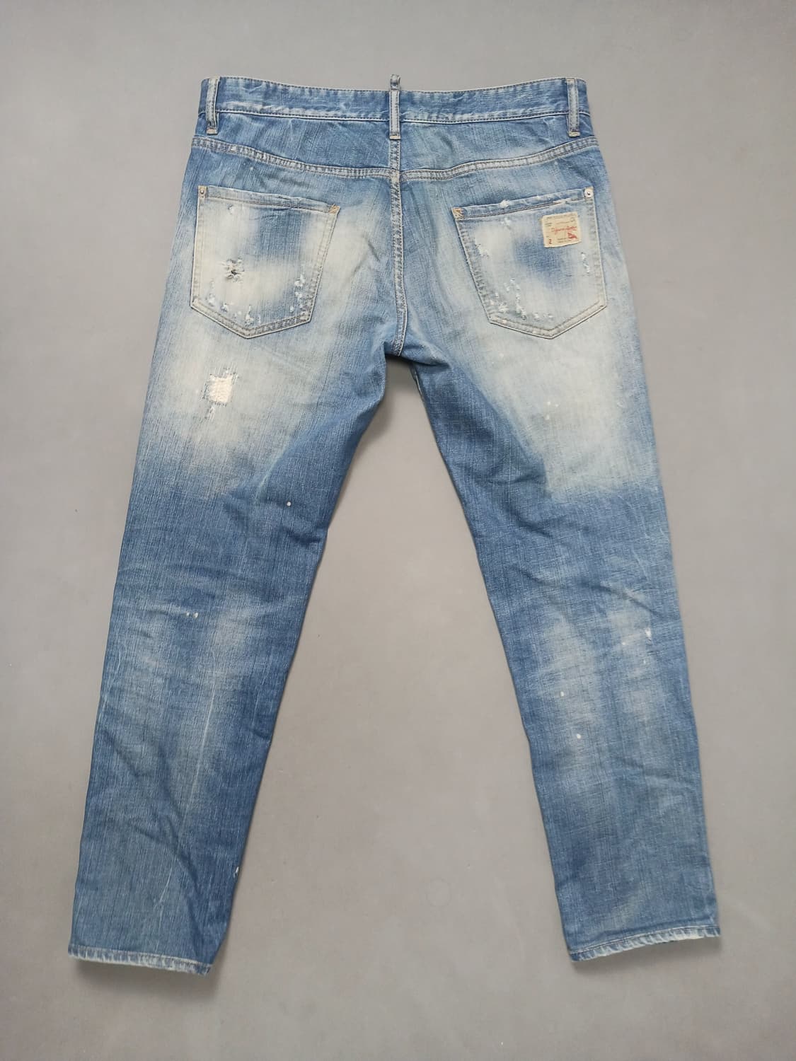 [34] 정품 디스퀘어드2 데미지 리페어 슬림진 청바지 상품이미지7