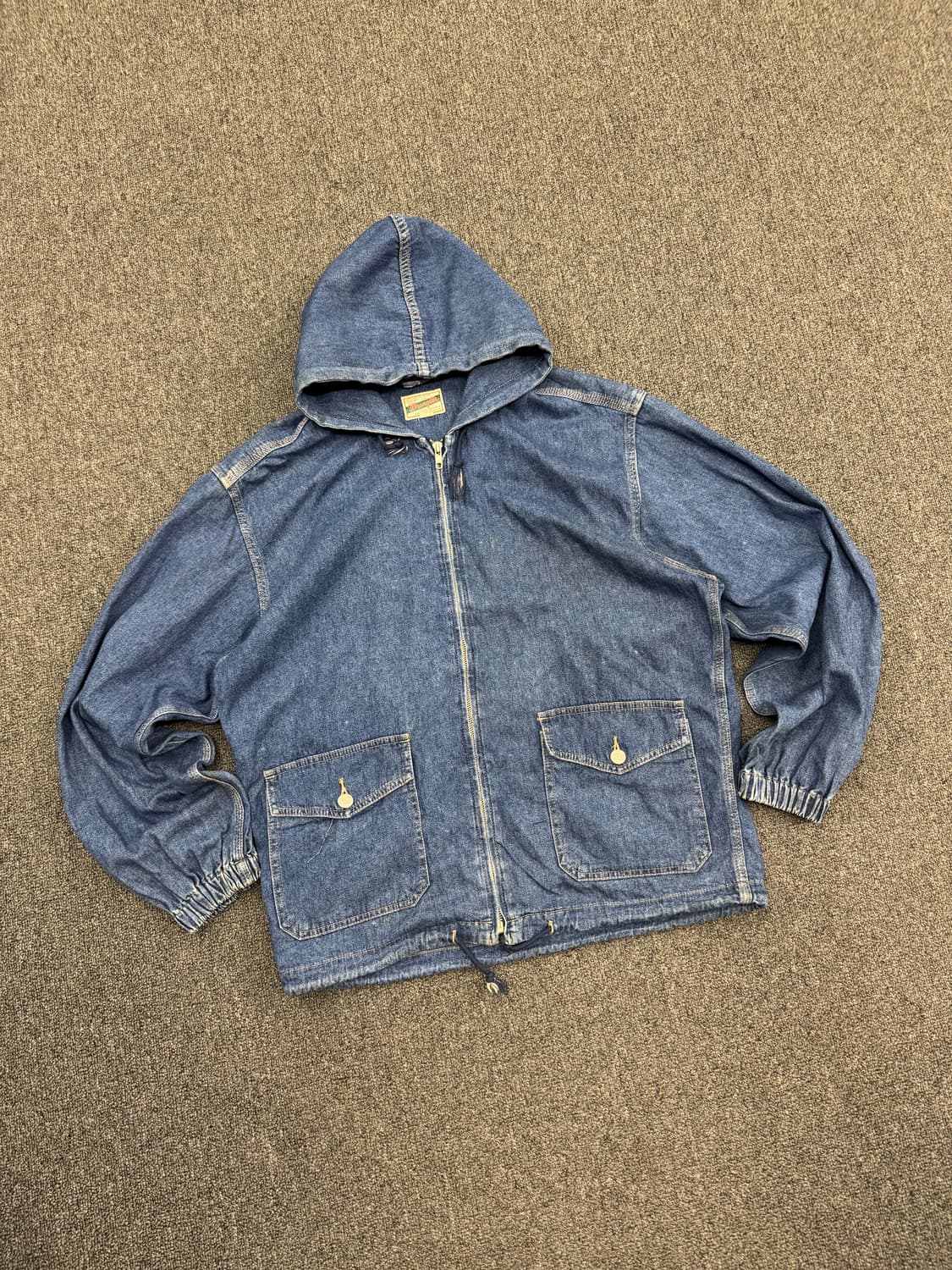 M)랭글러 빈티지 데님 후드집업 상품이미지2