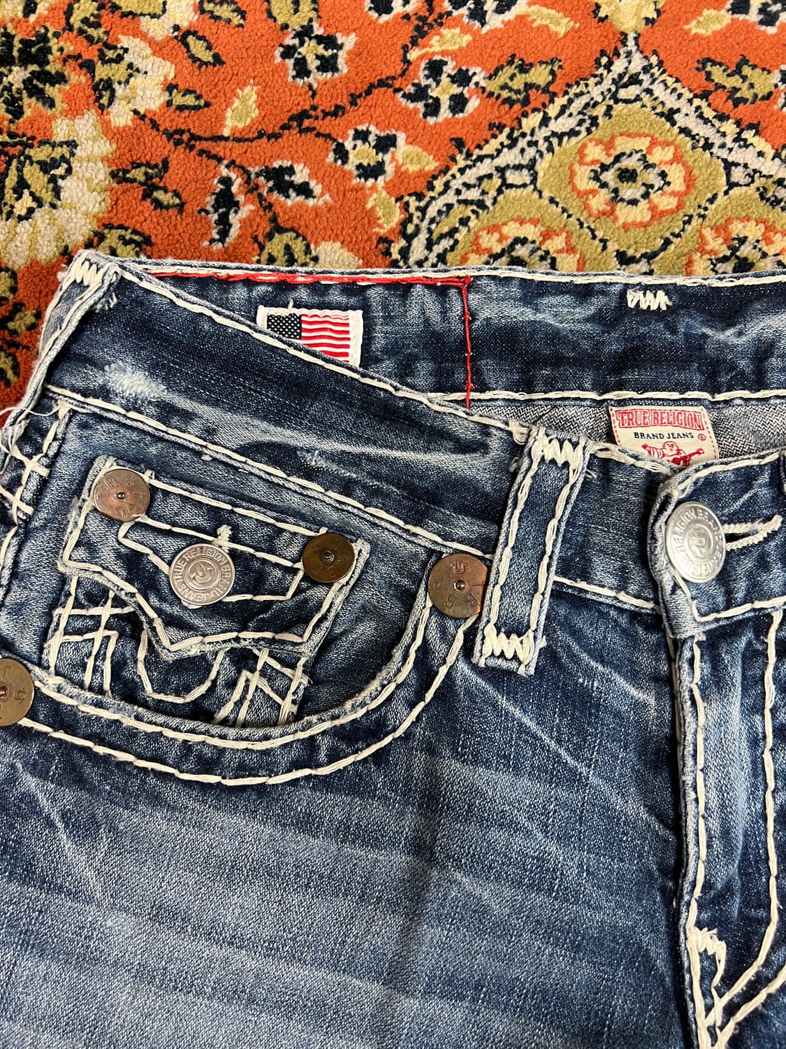 [30] 트루릴리전  조이슈퍼티 부츠컷 플레어 데님팬츠 상품이미지3