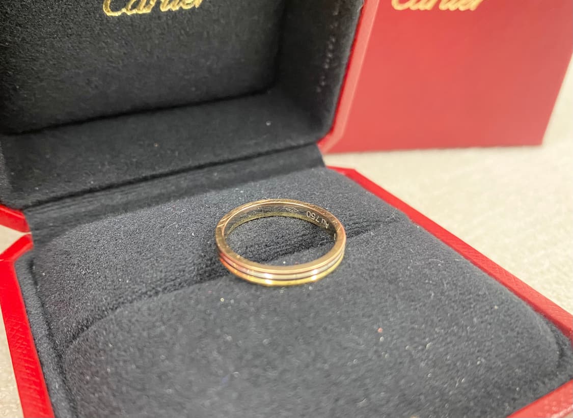 까르띠에 방돔 루이 2.5mm 웨딩링 18k 3색 49호 상품이미지6