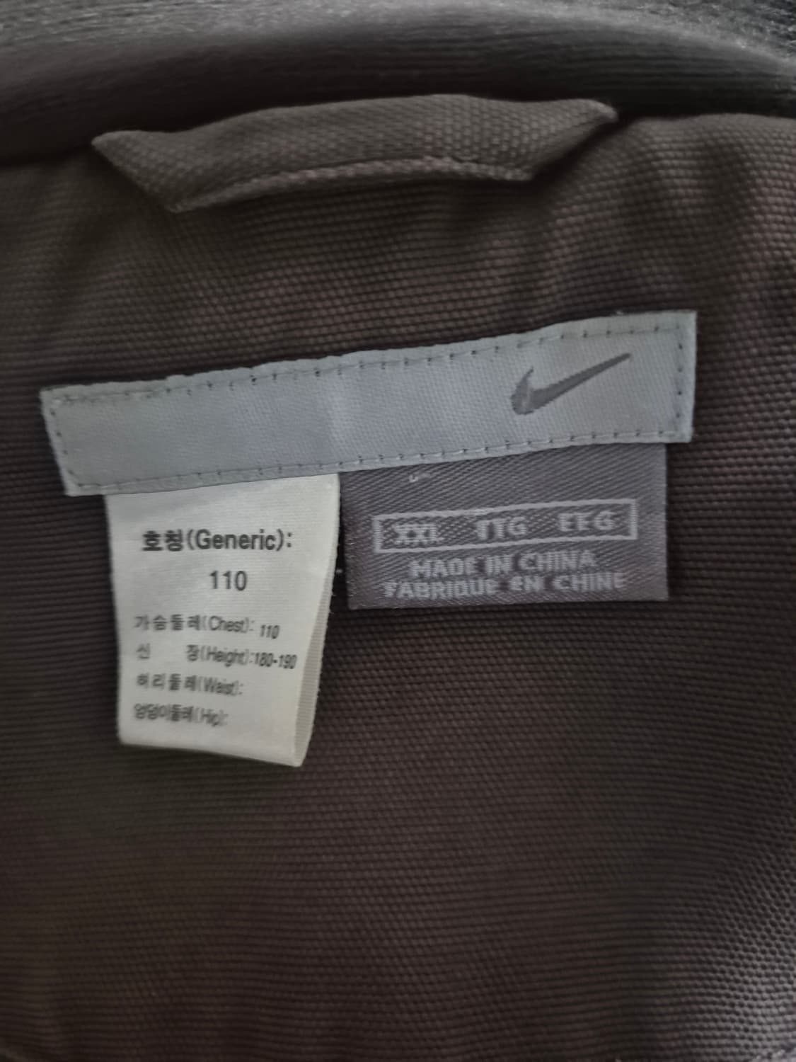 00s vintage 나이키 워크자켓 XL 상품이미지6